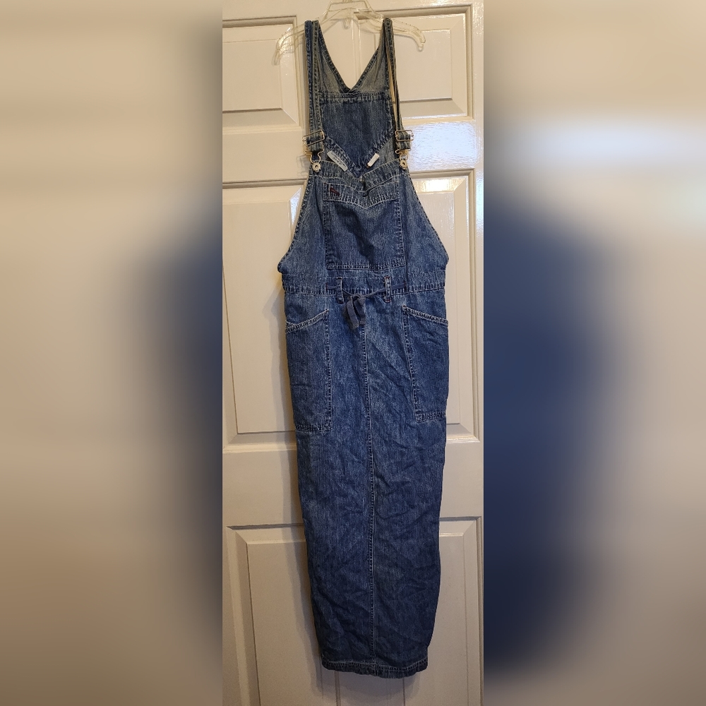 Vintage 1990s Faded Glory Denim Dress SIZE L